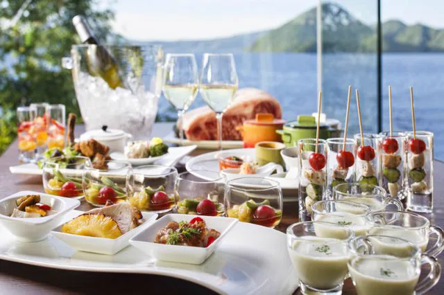 洞爺湖溫泉代表性溫泉景觀