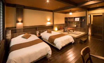 黑川溫泉旅館(わかば)值得住嗎?獨立別館(離れ)才有房內掛流,本館則靠部屋食與2個家族湯